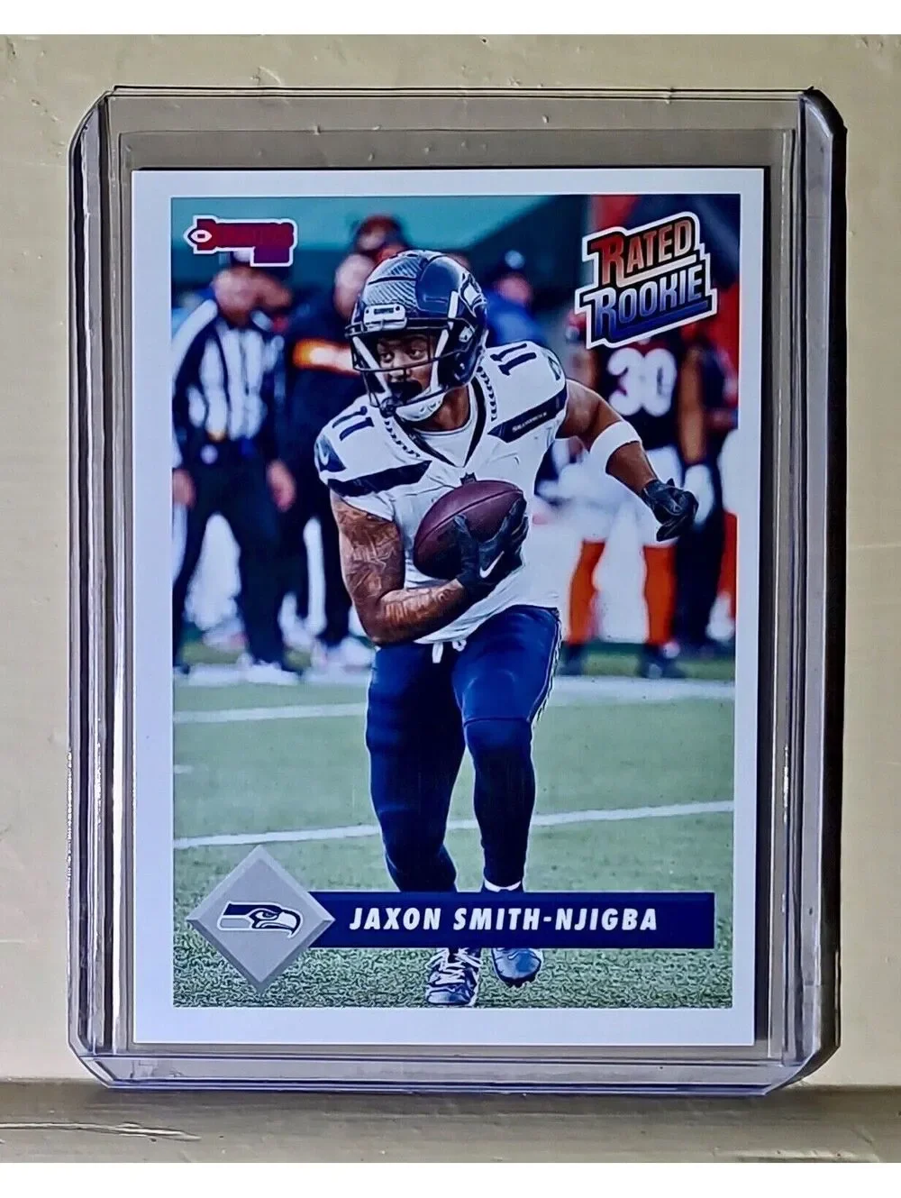 Jaxon Smith-Njigba 2023 Panini NFL Rated Rookie Retro #27 Card Seahawks 1/629